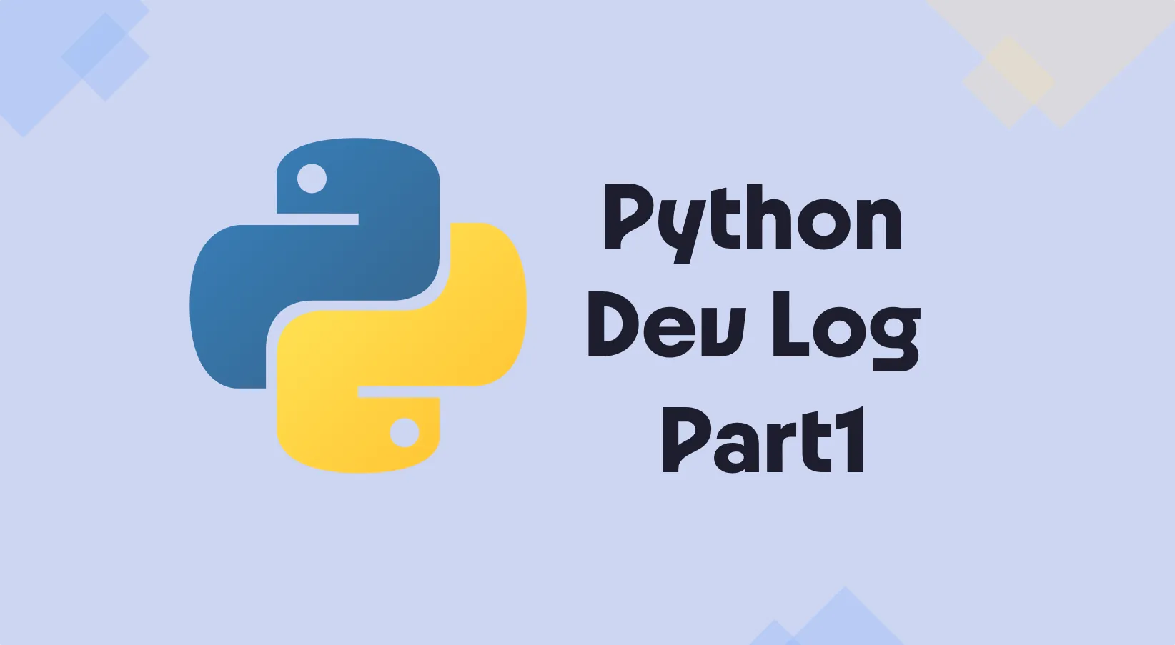 Python Dev Log.1